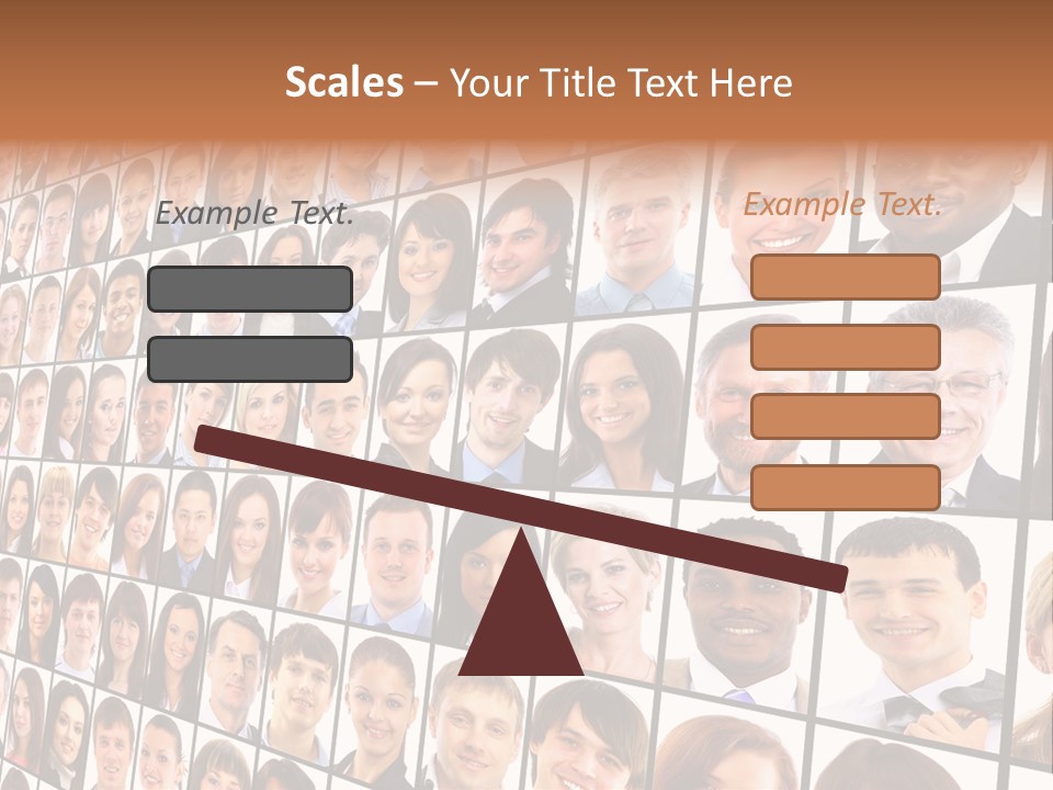 Computer Pretty Spring PowerPoint Template