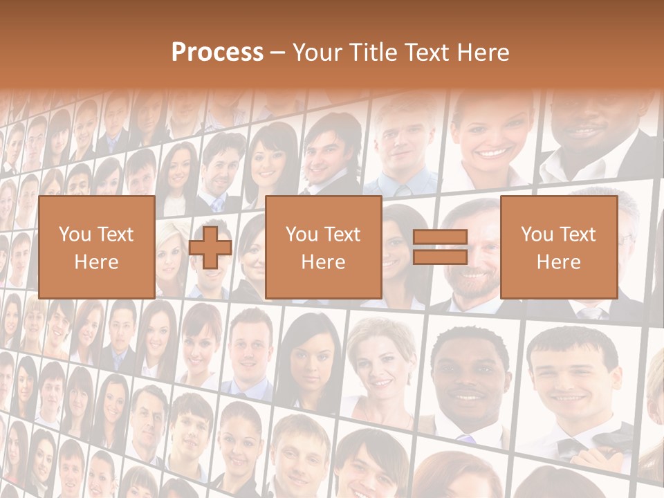 Computer Pretty Spring PowerPoint Template