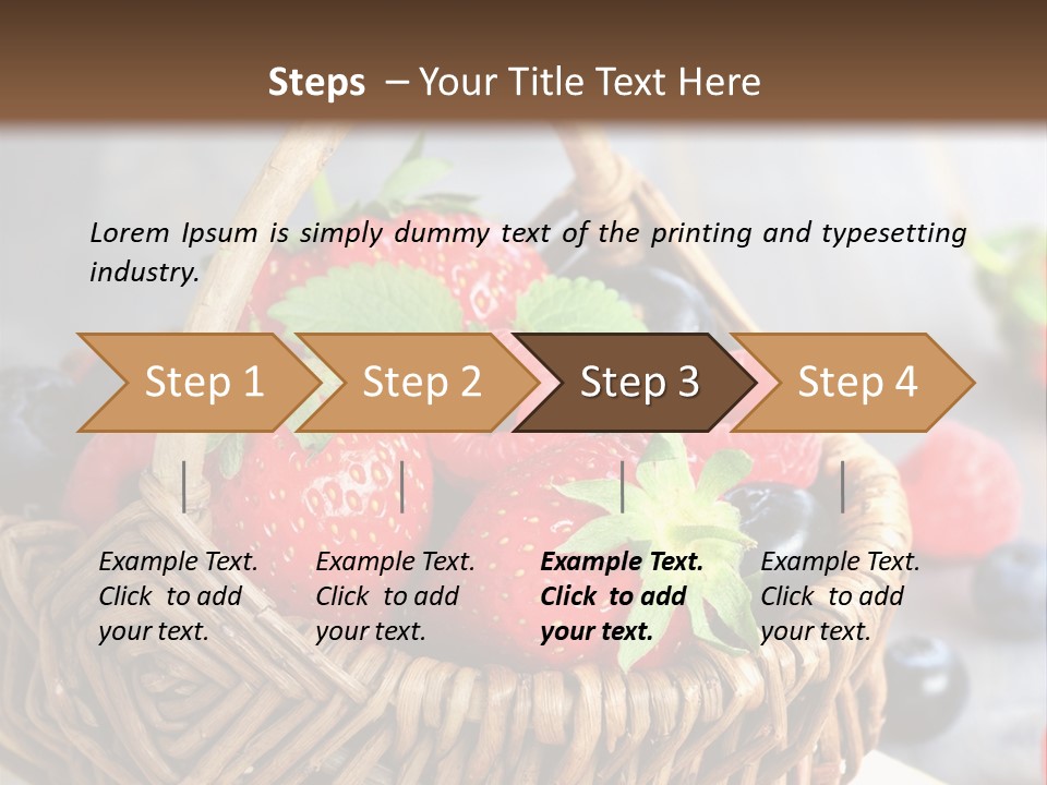 Fresh Harvest Raw PowerPoint Template