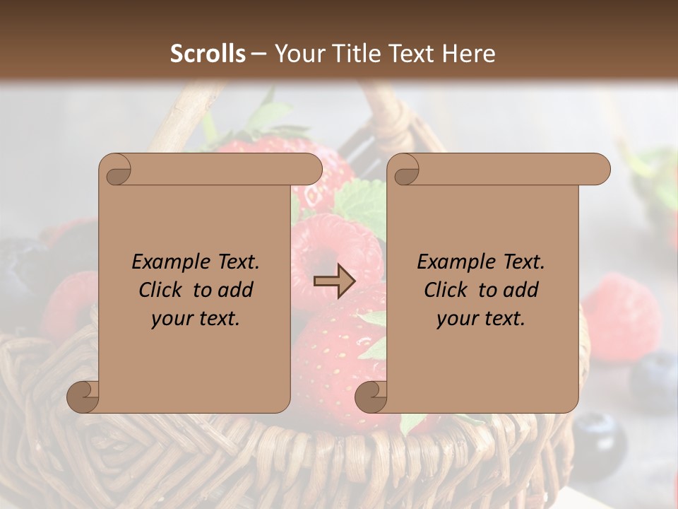 Fresh Harvest Raw PowerPoint Template