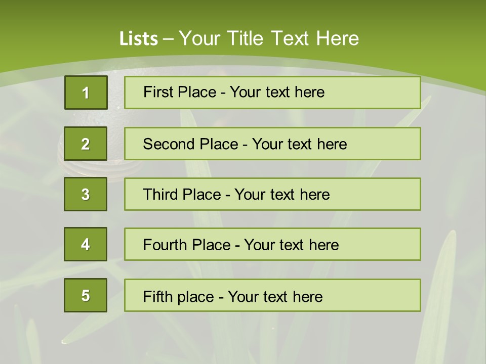 Turn Object Metallic PowerPoint Template