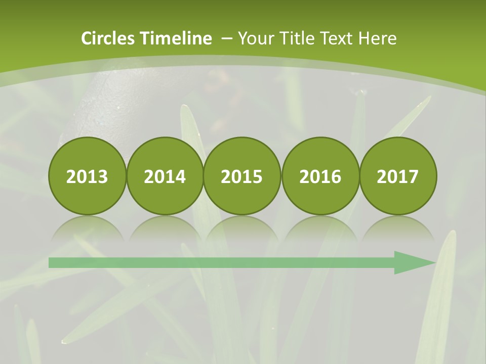 Turn Object Metallic PowerPoint Template