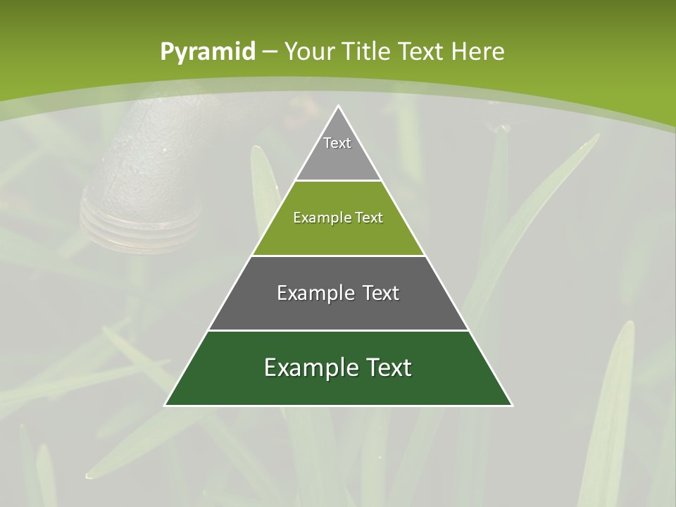 Turn Object Metallic PowerPoint Template