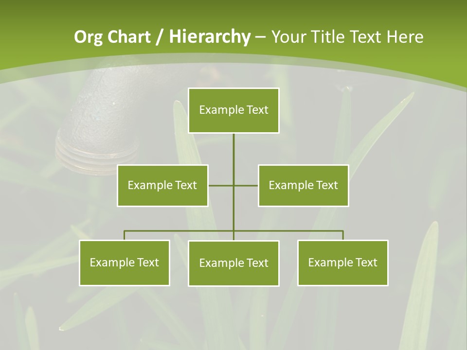 Turn Object Metallic PowerPoint Template