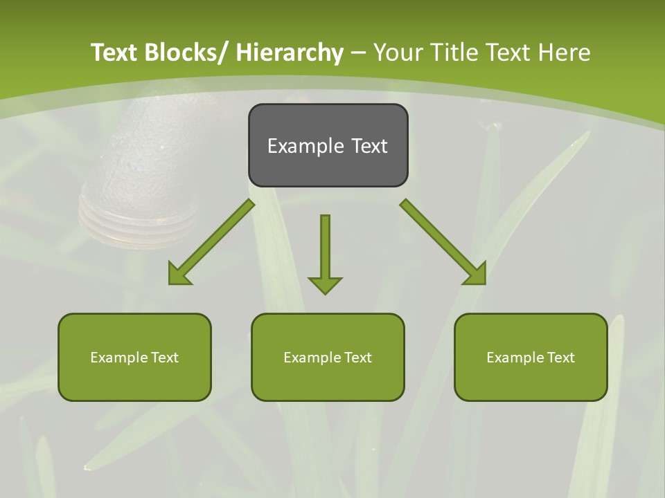 Turn Object Metallic PowerPoint Template