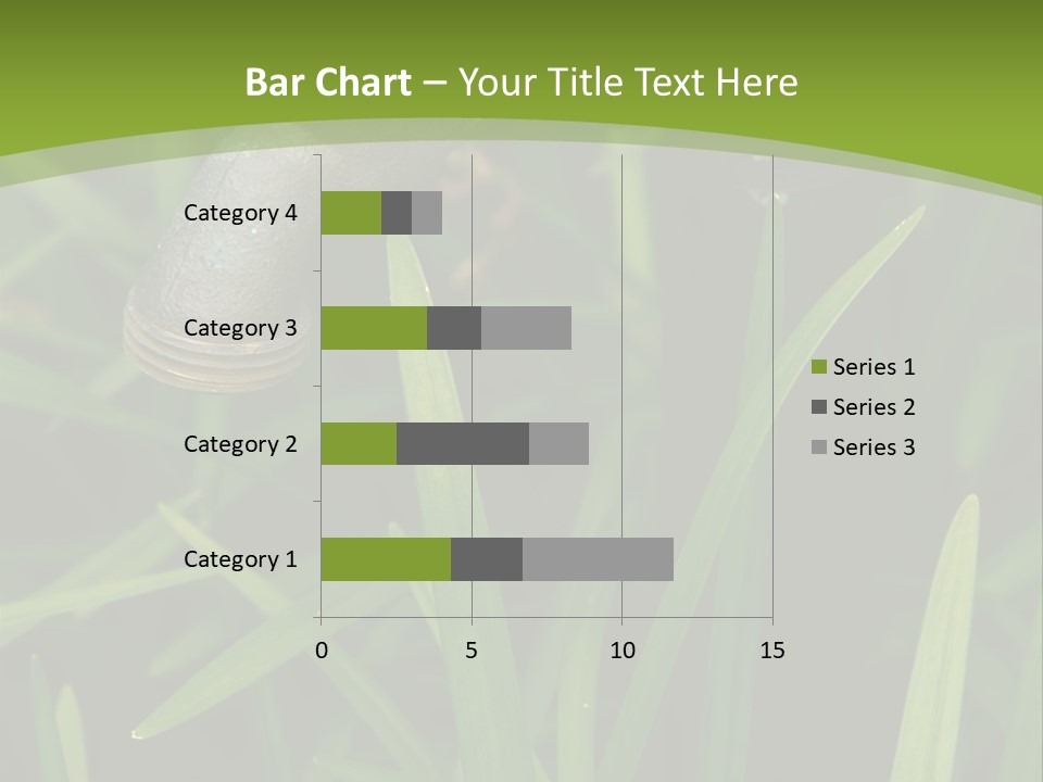 Turn Object Metallic PowerPoint Template