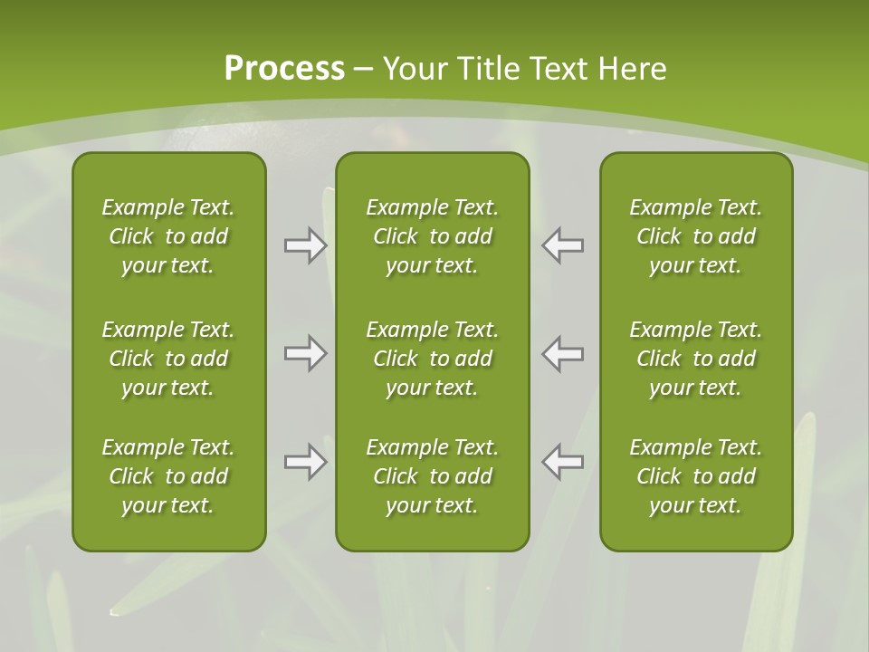 Turn Object Metallic PowerPoint Template