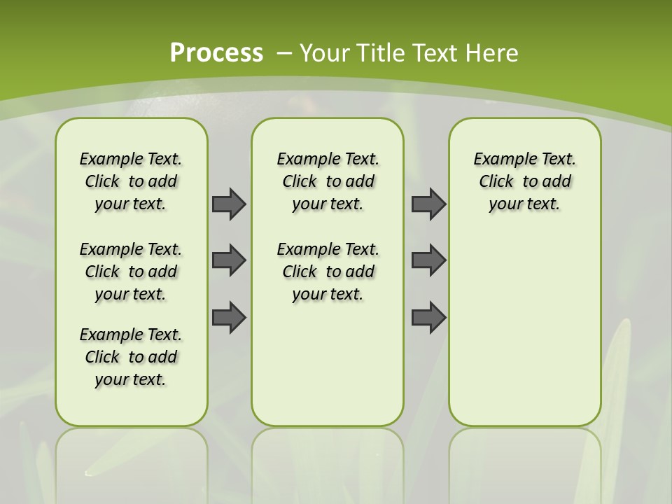 Turn Object Metallic PowerPoint Template