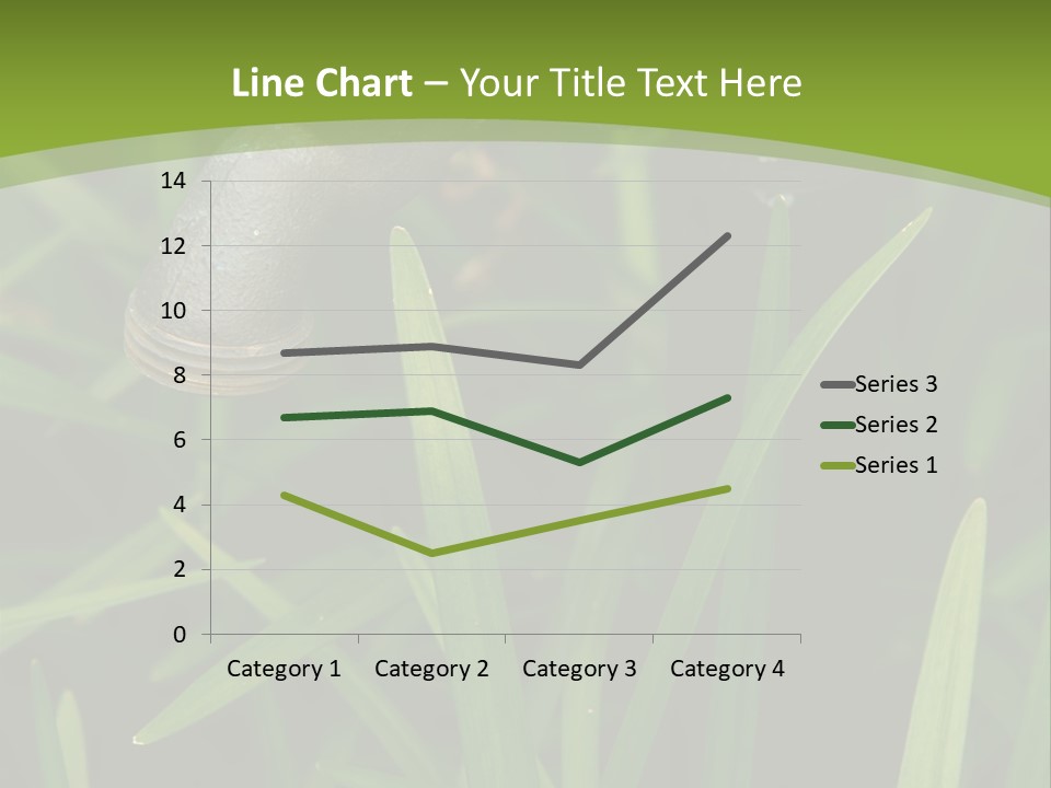 Turn Object Metallic PowerPoint Template