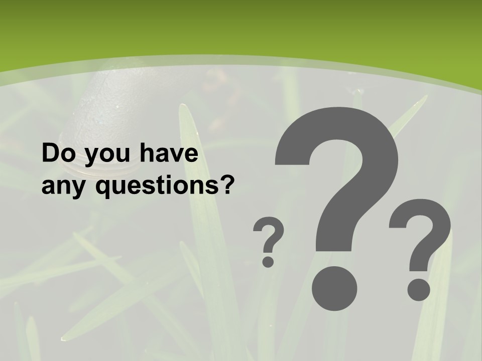 Turn Object Metallic PowerPoint Template