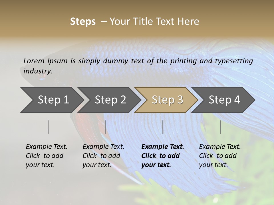 Fight Sea Vertebrate PowerPoint Template