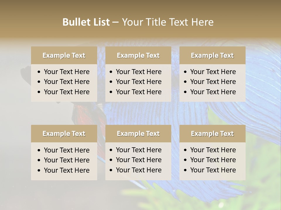 Fight Sea Vertebrate PowerPoint Template