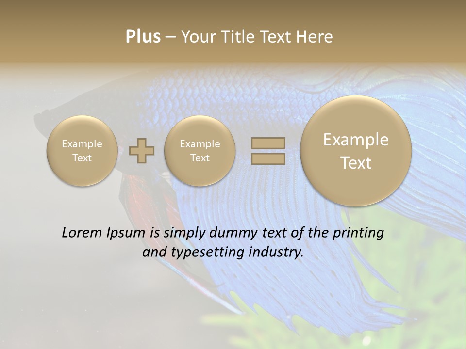 Fight Sea Vertebrate PowerPoint Template