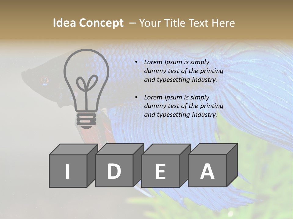 Fight Sea Vertebrate PowerPoint Template