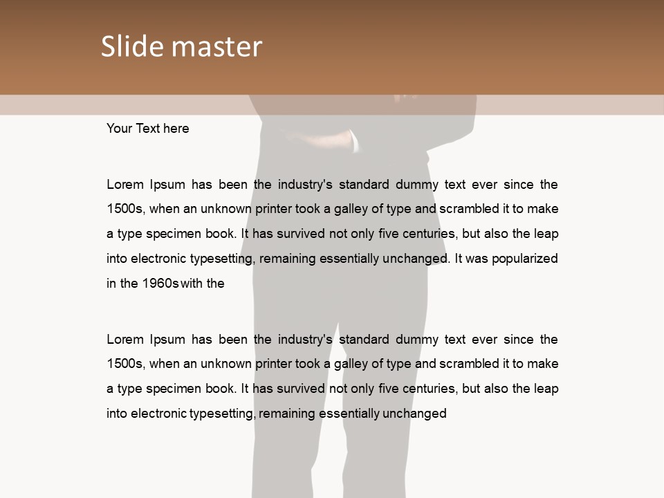 Assistant Career Occupation PowerPoint Template