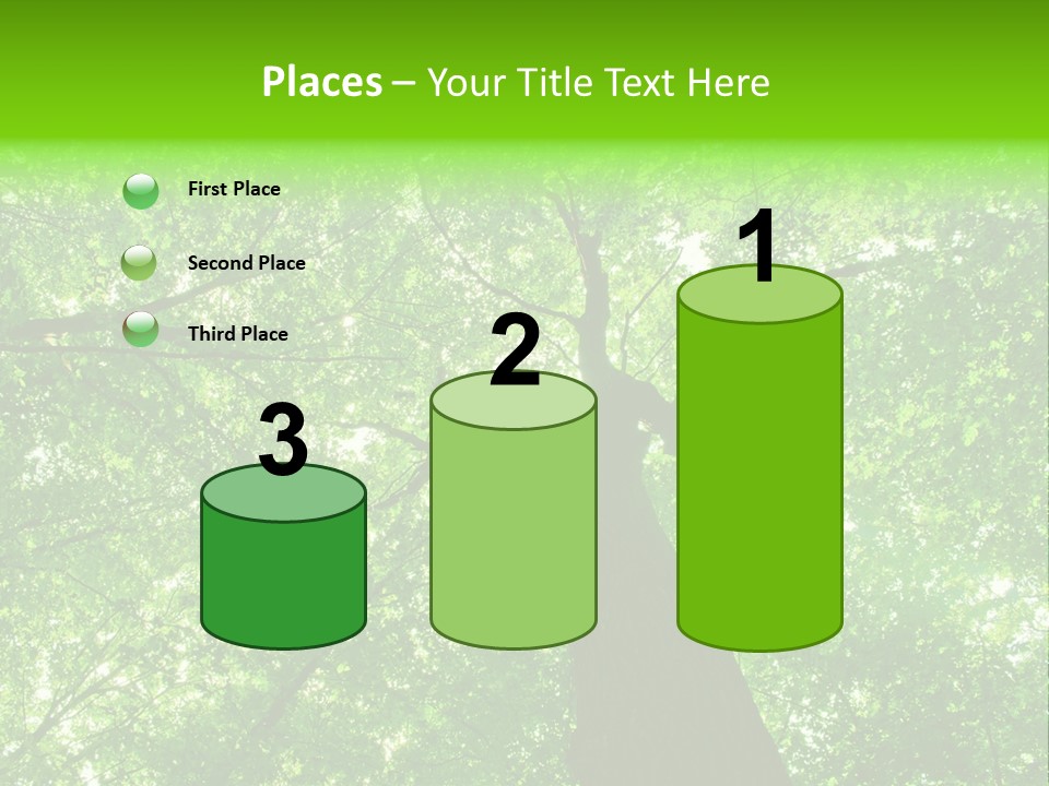 Wood Green Day PowerPoint Template