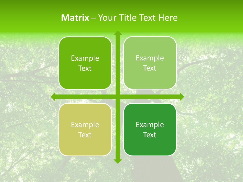 Wood Green Day PowerPoint Template