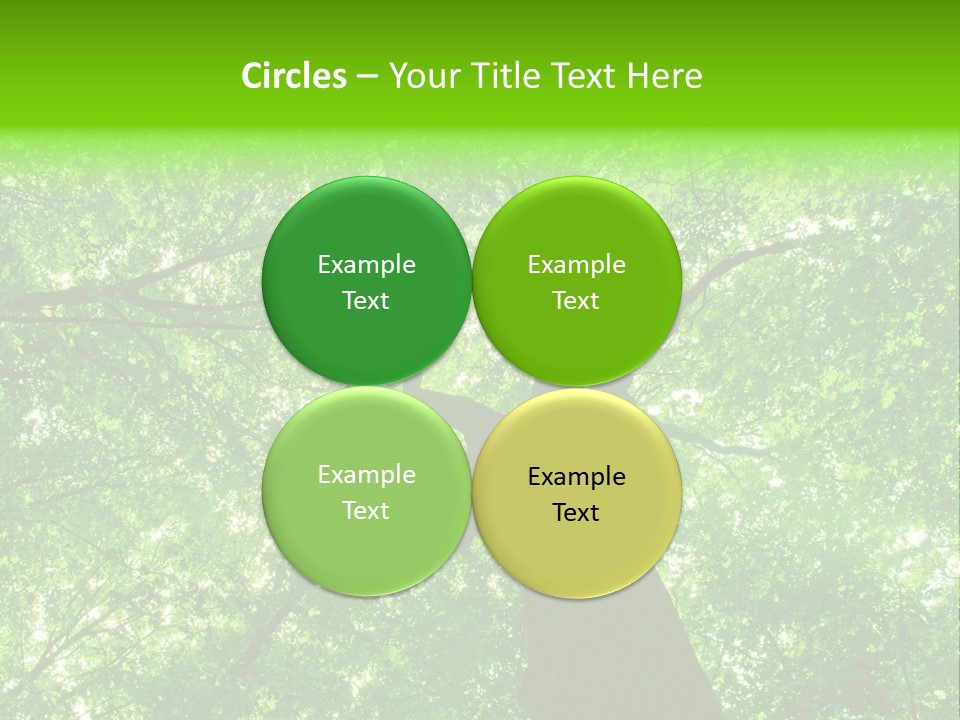 Wood Green Day PowerPoint Template