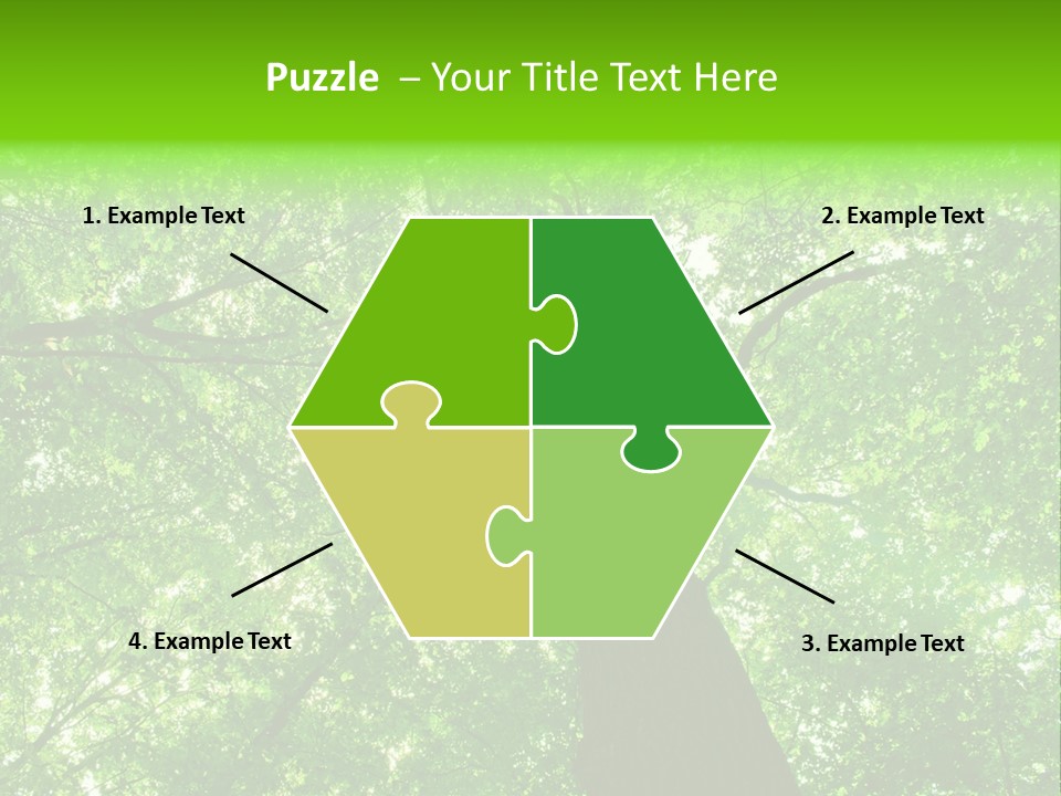 Wood Green Day PowerPoint Template