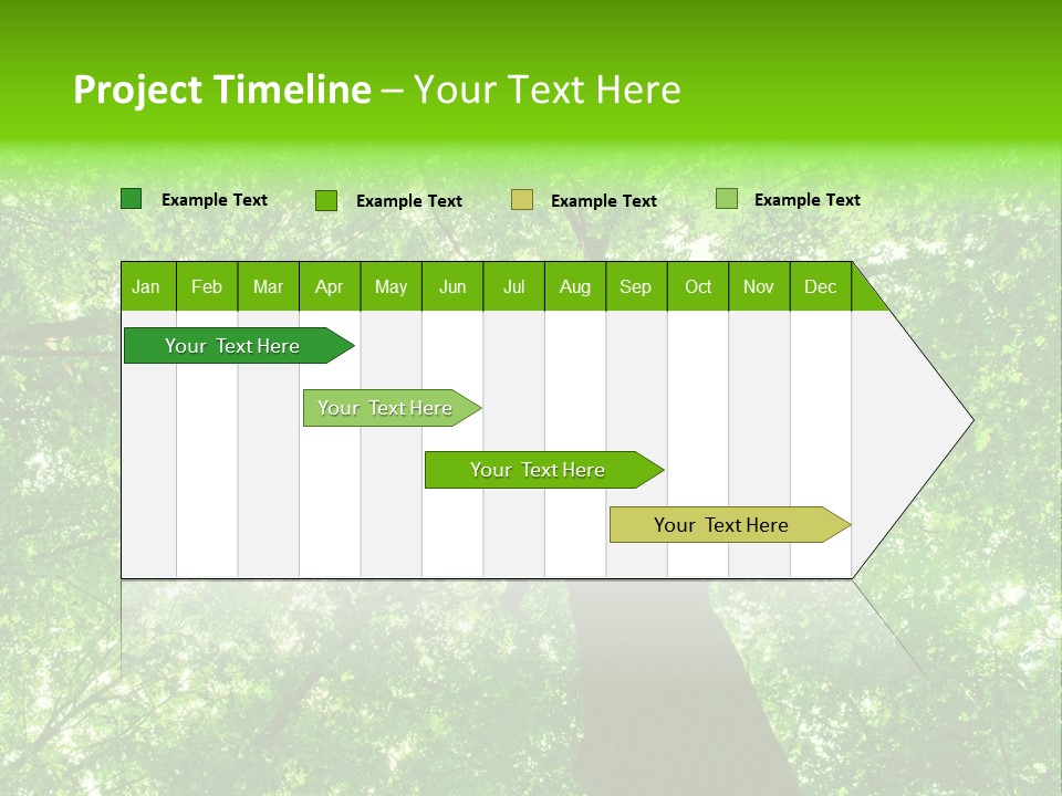 Wood Green Day PowerPoint Template