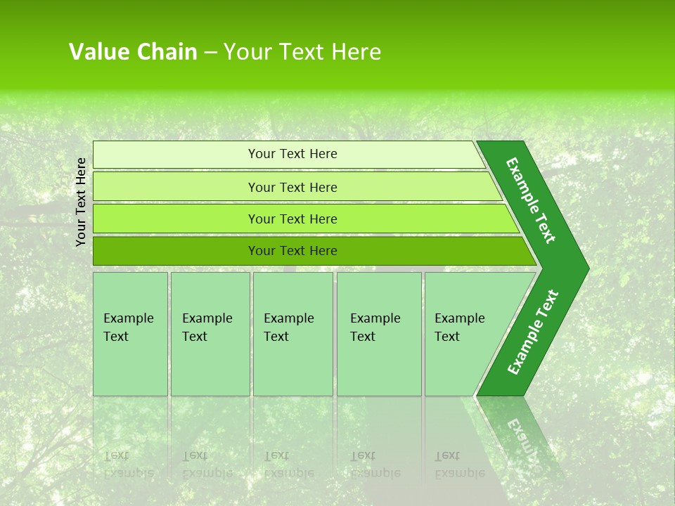 Wood Green Day PowerPoint Template
