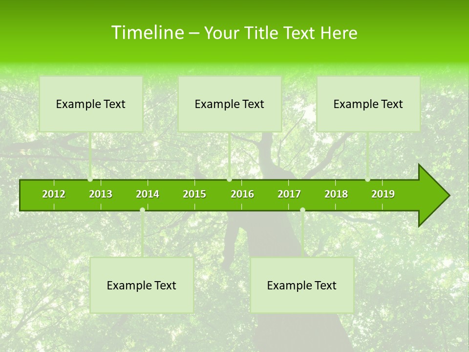 Wood Green Day PowerPoint Template