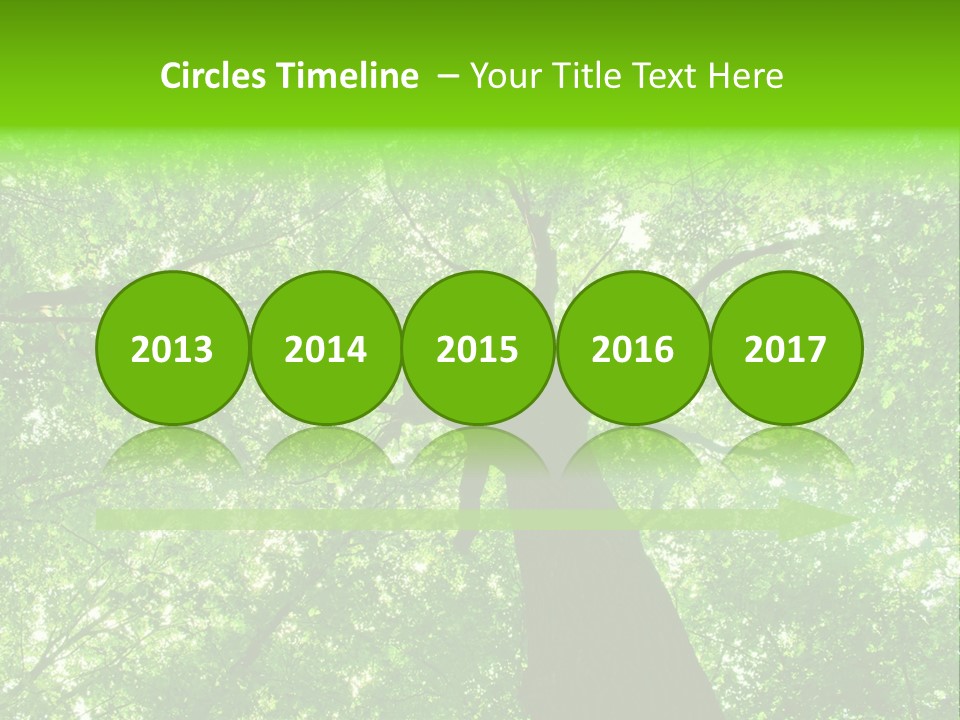 Wood Green Day PowerPoint Template