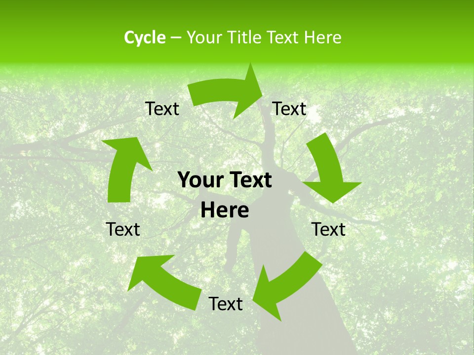 Wood Green Day PowerPoint Template