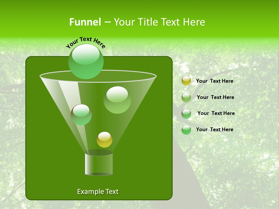 Wood Green Day PowerPoint Template