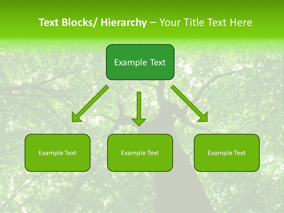 Wood Green Day PowerPoint Template