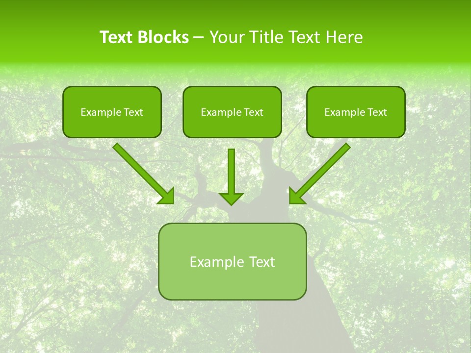 Wood Green Day PowerPoint Template