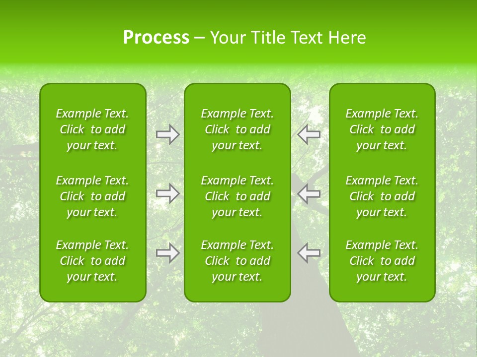 Wood Green Day PowerPoint Template