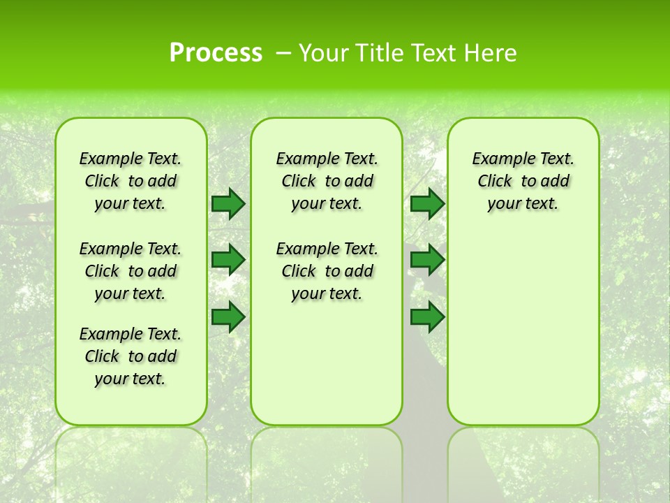 Wood Green Day PowerPoint Template