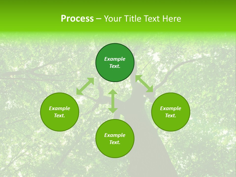 Wood Green Day PowerPoint Template