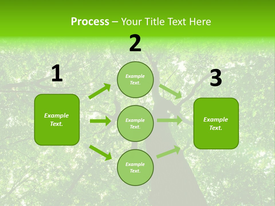 Wood Green Day PowerPoint Template