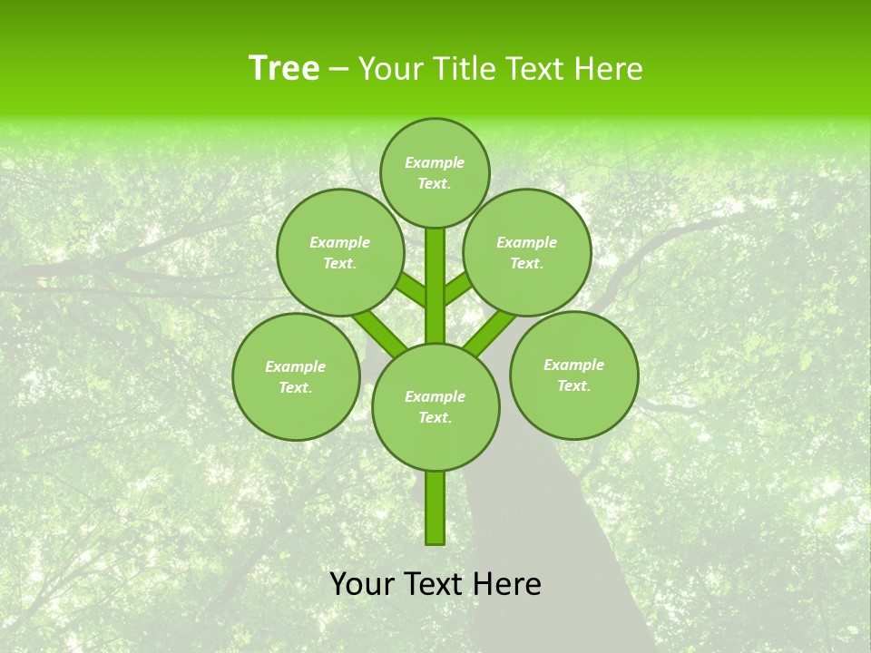 Wood Green Day PowerPoint Template