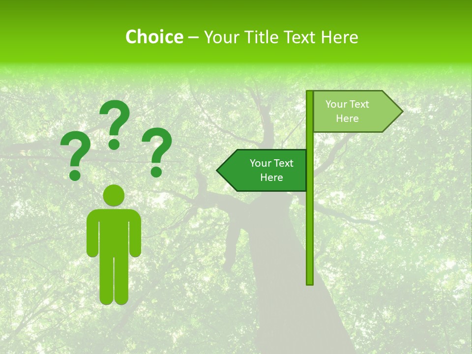 Wood Green Day PowerPoint Template