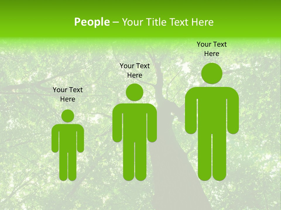 Wood Green Day PowerPoint Template