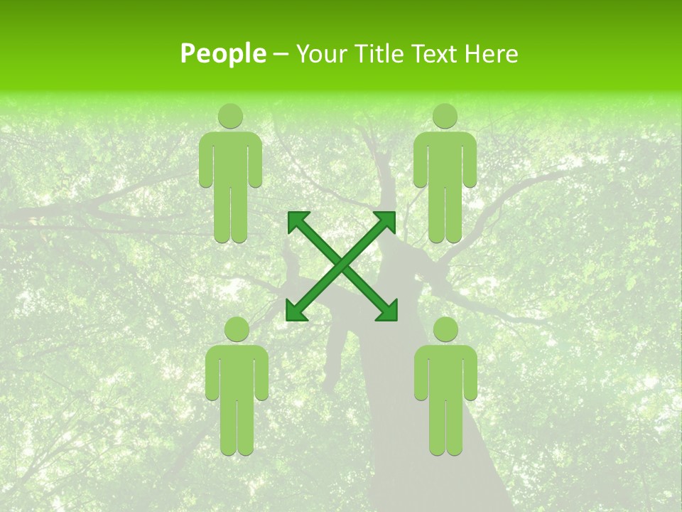 Wood Green Day PowerPoint Template