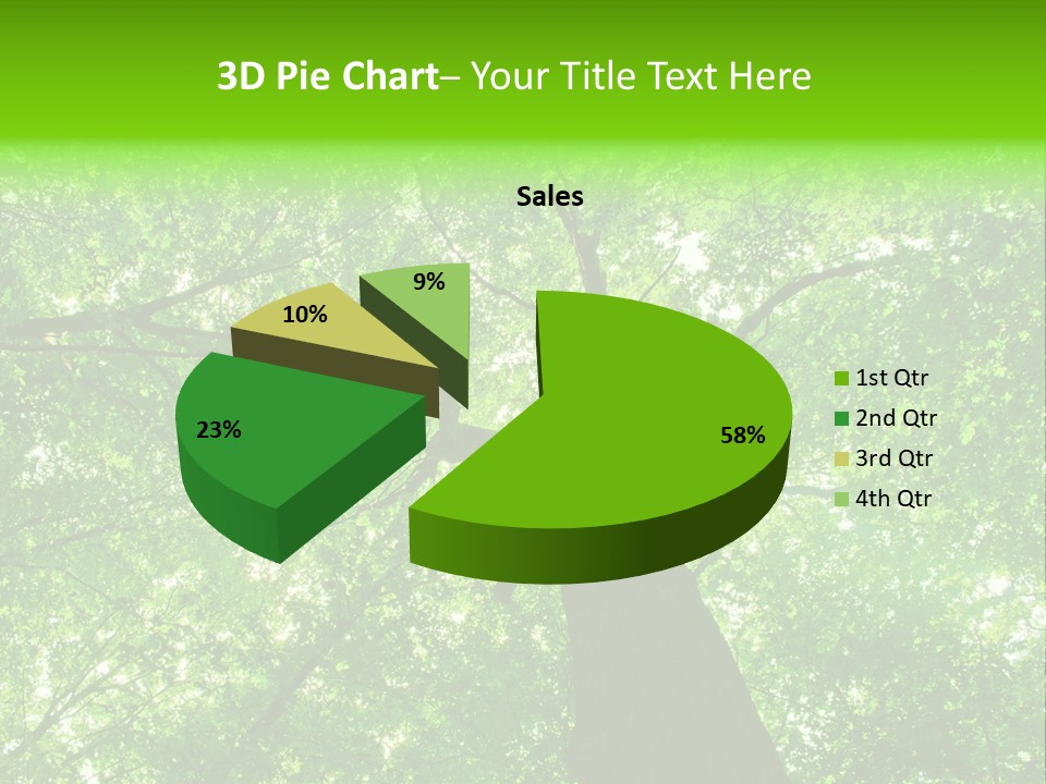 Wood Green Day PowerPoint Template