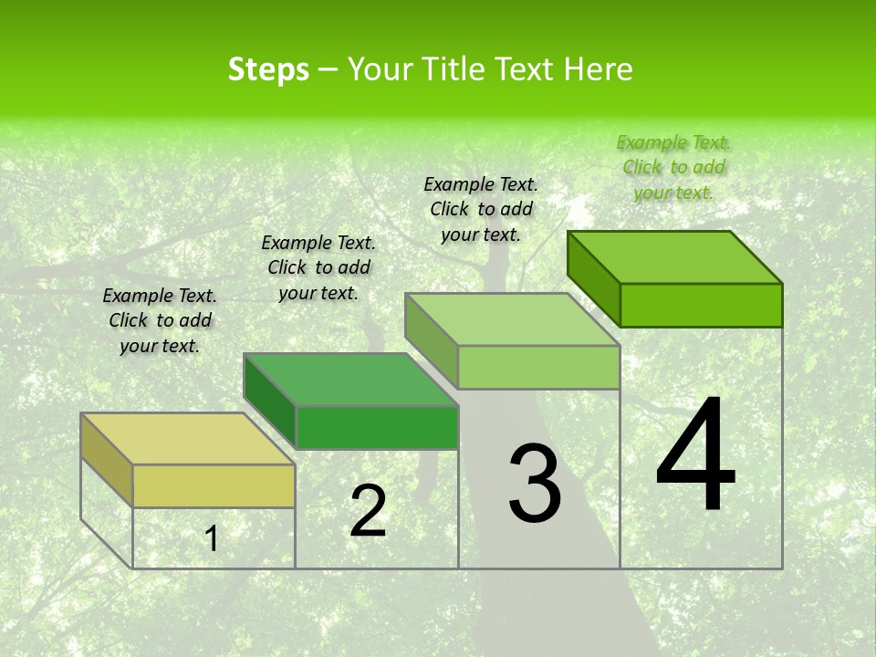Wood Green Day PowerPoint Template