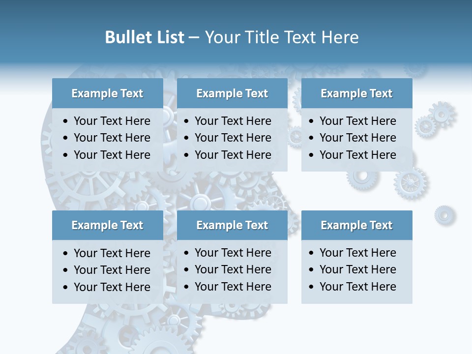Creativity Planning Transfer PowerPoint Template