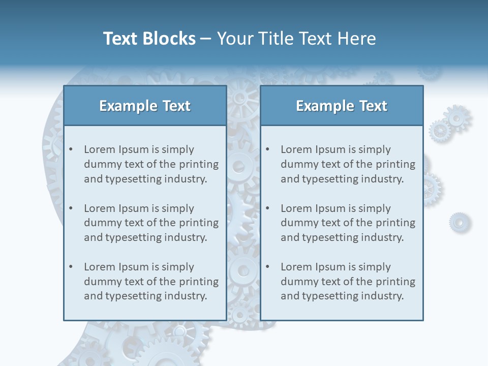 Creativity Planning Transfer PowerPoint Template