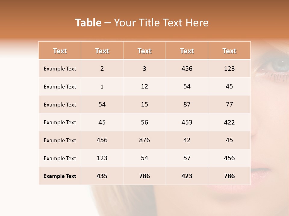 Healthy Looking Fresh PowerPoint Template