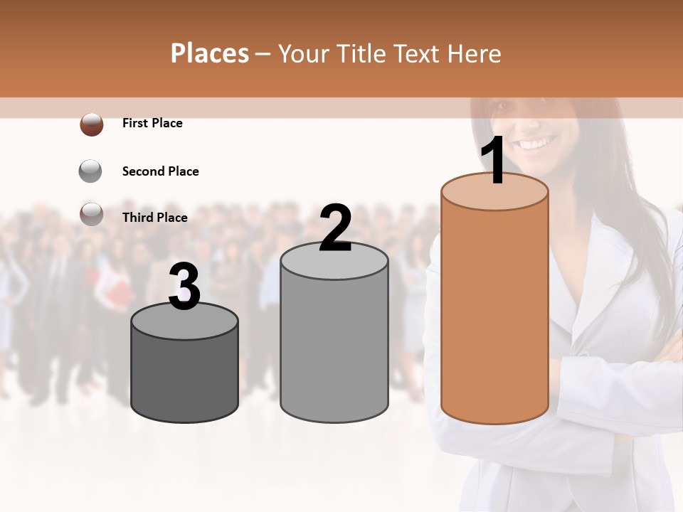 Light Professional People PowerPoint Template