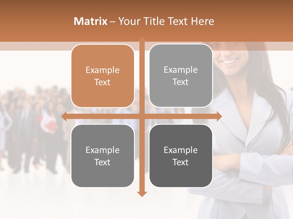 Light Professional People PowerPoint Template