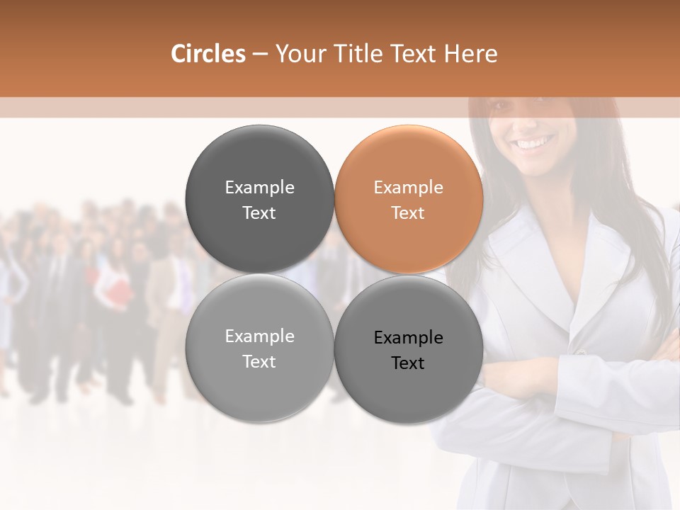 Light Professional People PowerPoint Template