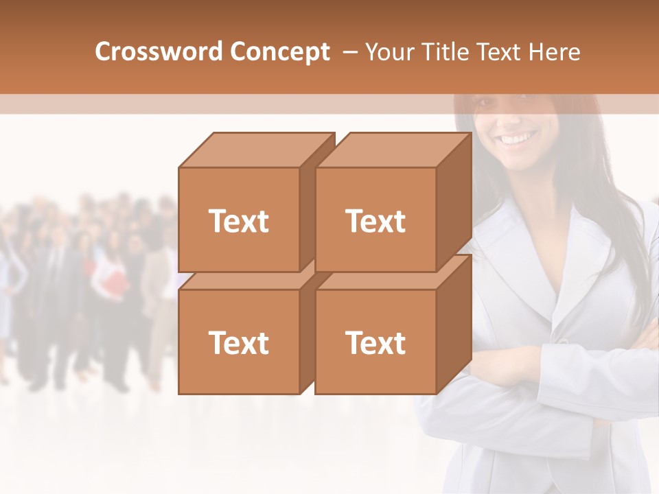 Light Professional People PowerPoint Template