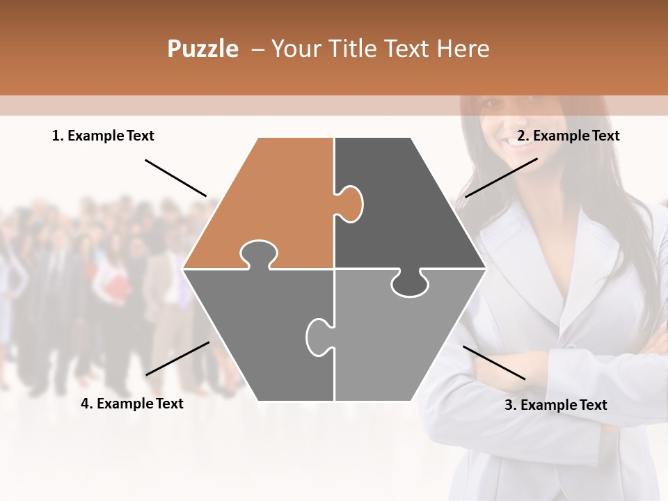 Light Professional People PowerPoint Template