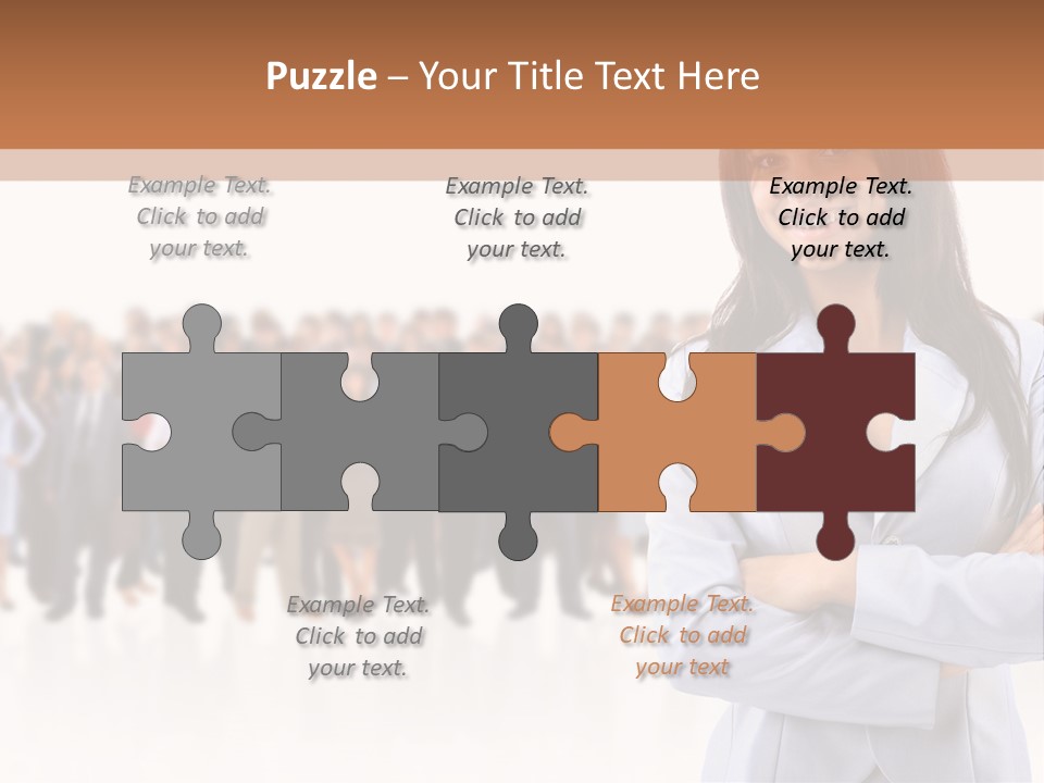 Light Professional People PowerPoint Template